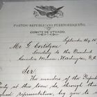 Puerto Rican Republican Party Of Utuado Rico On President Mckinley Assassination