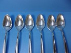 1847 Roger Bros Garland International Silverplate Set Of 6 Soup Spoons Lot  1
