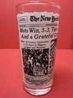 Vintage New York Times Set Of 4 Drinking Glasses Ny Mets World Champions 1969