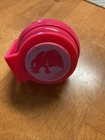 Mexican Cometa Pink Panter Rosa Plastic Top  trompo  With Holder piola- Std Size
