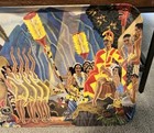 Rare Pacific Coasters Melamine Tray Eugene Savage Makahiki Festival Tiki Hawaii