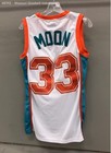 Headgear Classics Men s Flint Tropics Jackie Moon  33 Basketball Jersey White S