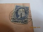 1870 s Us Postal History Cancel Philadelphia Pa Cover Stamp 1c Franklin