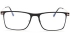 New Tom Ford Tf 5865-b 002 Black Eyeglasses Frame 55-18-145mm B40mm Italy