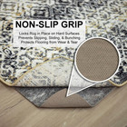 3  X 5  Non Slip Grip Rug Pad 1 4  Thick Dual Surface Felt Cushion   Rubber Grip