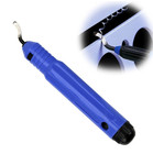 Deburring Tool Handle Hss Blade Set Metal Plastic Pipe Edge Trimmer - New