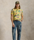 Polo Ralph Lauren Men s Sz 2xl Classic Fit Yellow Mesh Hawaiian Bear Shirt  148
