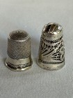 Antique Sterling Silver Thimble Lot