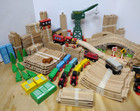 Thomas   Friends Wooden Train Set 160 Pc Mattel Fisher-price Brio Melissa   Doug