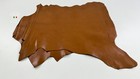 Sienna Brown Strong Italian Goatskin Goat Leather Hide 2 Skins 8 sqf 1 0mm C4373