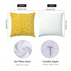 4pcs Pillow Covers Modern Geometric Decorative 45x45cm Cushion Cases For Home