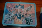 1978 Nfl Football Metal Lunch Box Thermos Vintage Lunchbox