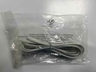 White 6 Ft  Phone Cord Communication Circuit Accessory E200633 New