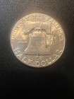 1963 Benjamin Franklin Half Dollar 50 Cent Us Coin 90  Silver No Mint Mark