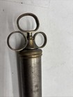 Vintage Brass 3 Ring Medical Or Veterinary Irrigation Syringe 9   