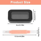 Magnetic Needle Holder Case  3 Pack Sewing Needle Organizer With Snap Closure   