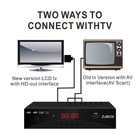 Digital Tv Converter Box  Atsc Tv Tuner - For Analog Hdtv Live 1080p With Rec   