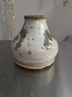 Vintage Art Pottery Vase jug Brown   Cream Brown Pink Glazed