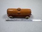 Vintage Railroad Oil Tank Pressed Steel Toy Train Car