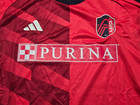 Nwt Adidas 2022 23 St  Louis City Sc Red Authentic Mls Soccer Jersey Mens Large