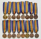 Reproduction Ww1 16 Inter-allied Country Victory Medals Miniature   vicx16 