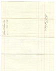 1869 Invoice Billhead John Mathews Fish Oysters Lobster Wild Game Providence Ri