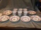 6 Place Setting Tea Set - 6  Saucers And 3     Cups