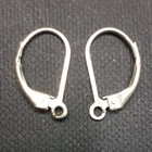 New Leverback Earhook  925 Sterling Silver Beadings Findings Earring Hooks
