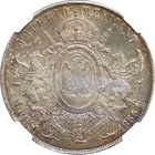 Mexico 1 Peso Mo 1866 Empire Of Maximilian  Ngc Ms62  Km  388 1 Toned