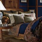Pair Ralph Lauren  bedford Hunt Paisley Standard Pillow Shams Lots Listed 