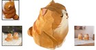 Wooden Cat Figurines Sculpture Statue Lovely Small Carved Orange Cat Statue H   