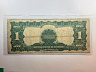 1899  1 Silver Certificate Black Eagle Large Size Note Us Currency E17123377a