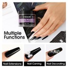 Rosalind 1 76oz 50g Black Acrylic Powder For Nail Extension  Sculpting