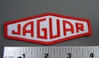 Jaguar  Iron-on British Automotive Car Patch 4  Red white Vintage Logo