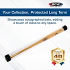 Bcw Baseball Bat Tube     36  Case With Black Rubber End One Size 