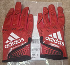 Adidas Adizero 12 Ncaa Rutgers Scarlet Knights Receiver Football Gloves  Large