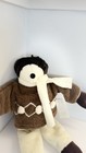 Vtg 2001 Woof And Poof Musical Reindeer Shelf Sitter Plush Winter Wonderland