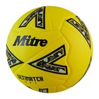 Mitre Soccer Ball League Ultimatch Yellow black gray 3