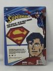 Dc Comics Superman Perler Fused Bead Craft Kit 1000 Pieces Sealed