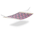 Vera Bradley 78 In  L X 51 In  W Quilted Hammock In Rain Forest Canopy Coral