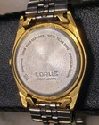 Working Vintage Rare Lorus Presidential Day Date Mickey Mouse Wrist Watch