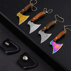 Mini Edc Small Axe Stainless Steel Portable Key Chain  Small Gift For Men