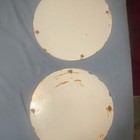 Whizzer   Paragon Gas   Oil Round Advertising Signs Lot Of 2
