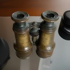 Jules Fabt Paris Antique Brass Binoculars Pre-1930 Vintage Optical Collectible