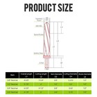 4 Pcs 5-flute M2 Hss Bridge Reamer Set 3 8 -3 4  Straight Shank 3-flat Design