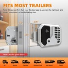 Rv Keyless Entry Door Lock Latch Handle Deadbolt Keypad Fob For Trailer Camper