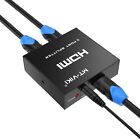Mt-viki 4k Powered Hdmi Splitter 1 In 2 Out 1x2 For Dual Monitor