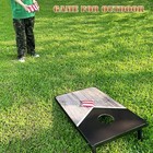 Corn Holes Outdoor Game Set  Cornhole Set Regulation Size With 8 Corn Hole Bean