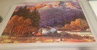Vintage Guild Machine Cut 304 Pc Jig Saw Puzzle Whitman Mountain Campers Nature