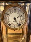 Antique Seth Thomas  8 Day Brass   Beveled Glass  Regulator Clock Pendulum
